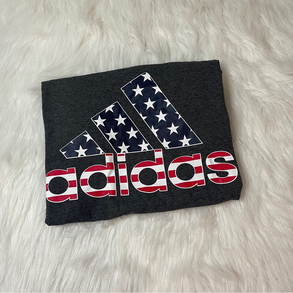 American Flag Adidas The Go-To Tee
